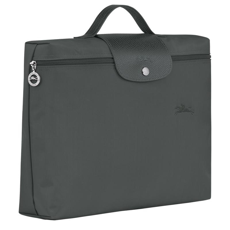 Graphite Grey Longchamp Le Pliage Green S Men's Briefcase | 87925-WSHB