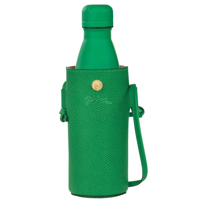 Green Longchamp Épure Bottle Men\'s Bottle Holder Bag | 78651-LEZS