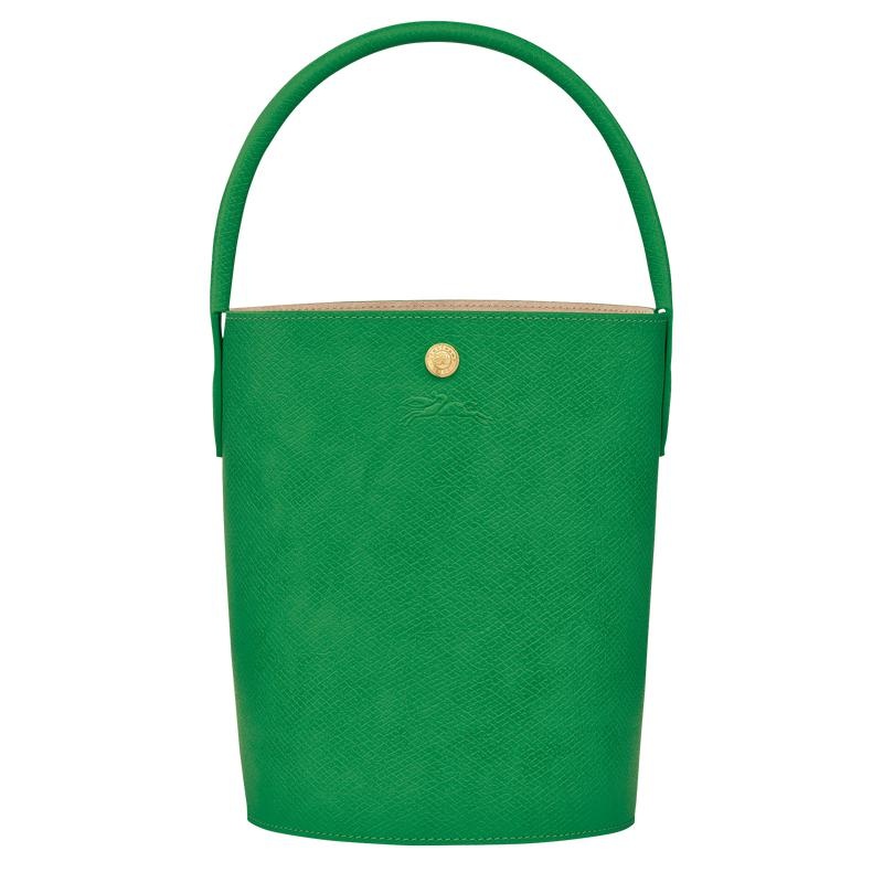 Green Longchamp Épure S Women\'s Bucket Bag | 39240-YJWD