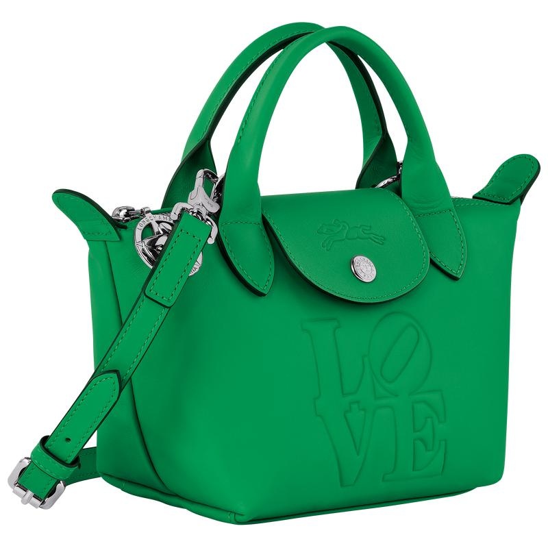 Green Longchamp x Robert Indiana XS Men's Handbags | 27610-GPDV