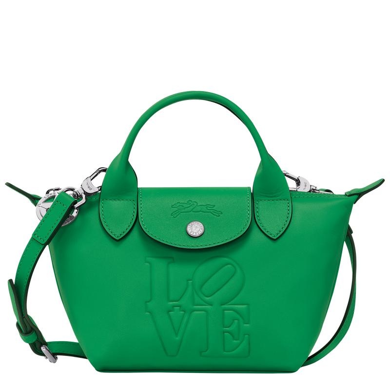 Green Longchamp x Robert Indiana XS Men\'s Handbags | 27610-GPDV