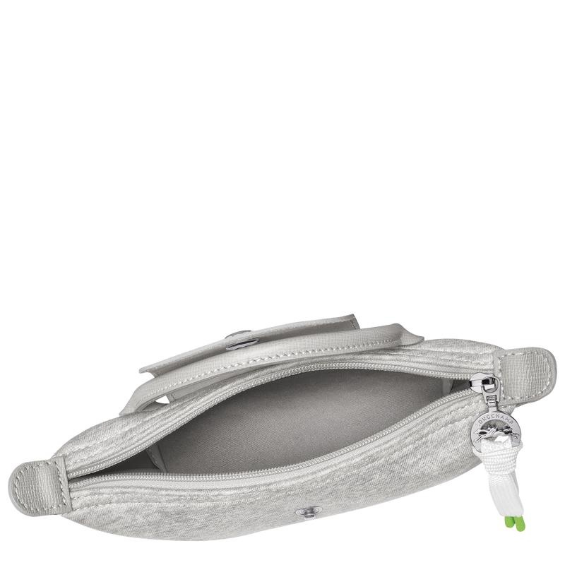 Grey Longchamp Le Pliage Collection Men's Pouches | 52790-UWAM