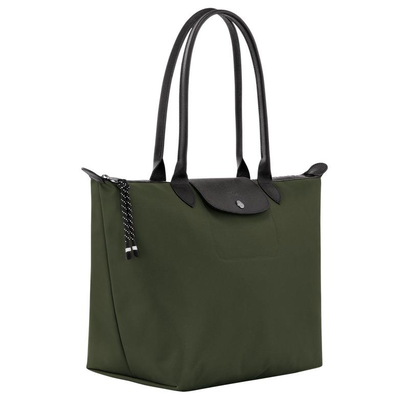 Khaki Longchamp Le Pliage Energy L Women's Tote Bag | 24381-NOBQ