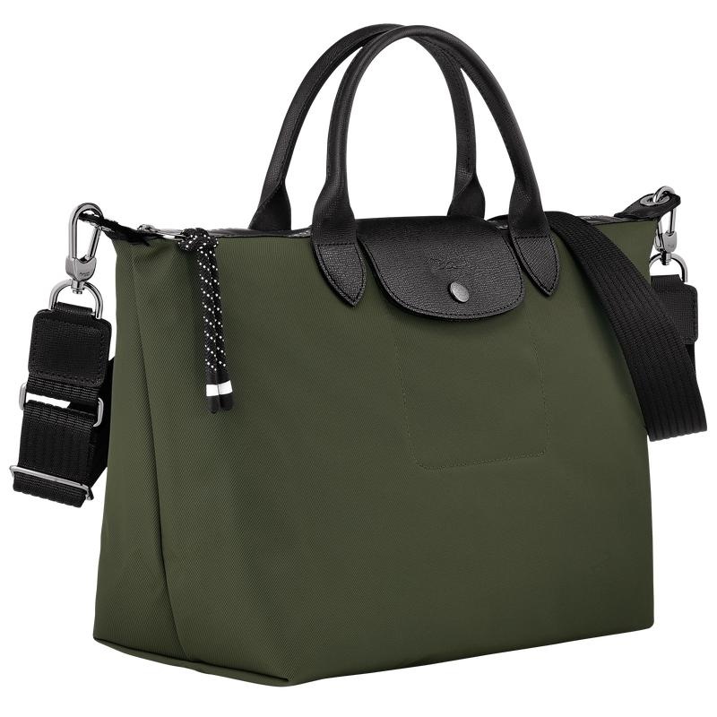 Khaki Longchamp Le Pliage Energy L Women's Handbags | 69423-FUKQ