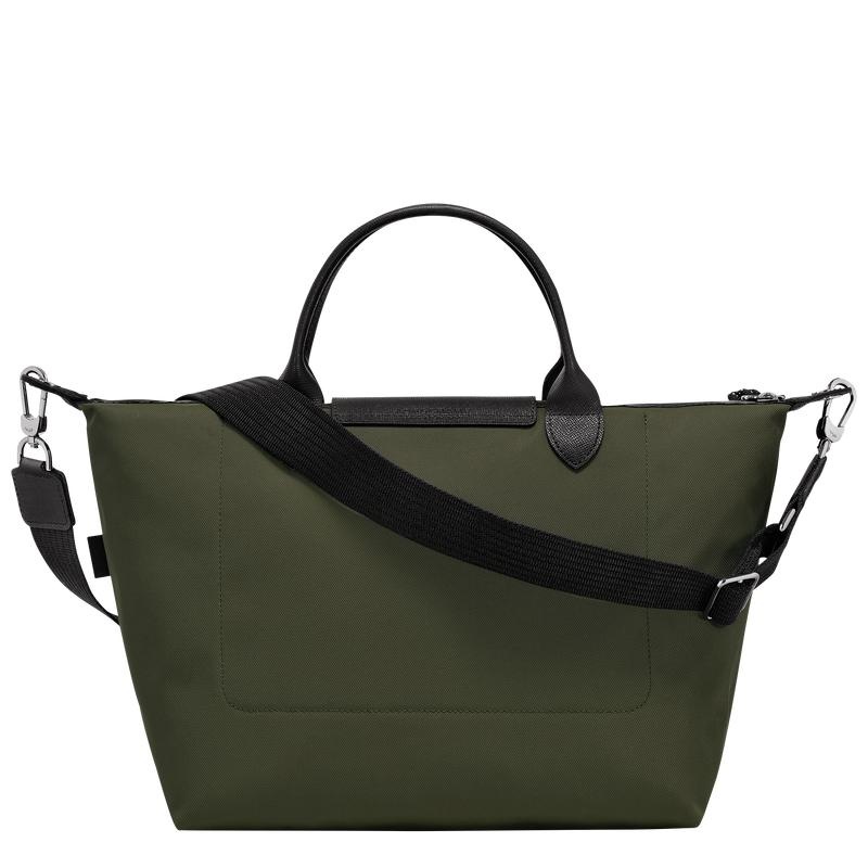 Khaki Longchamp Le Pliage Energy L Women's Handbags | 69423-FUKQ