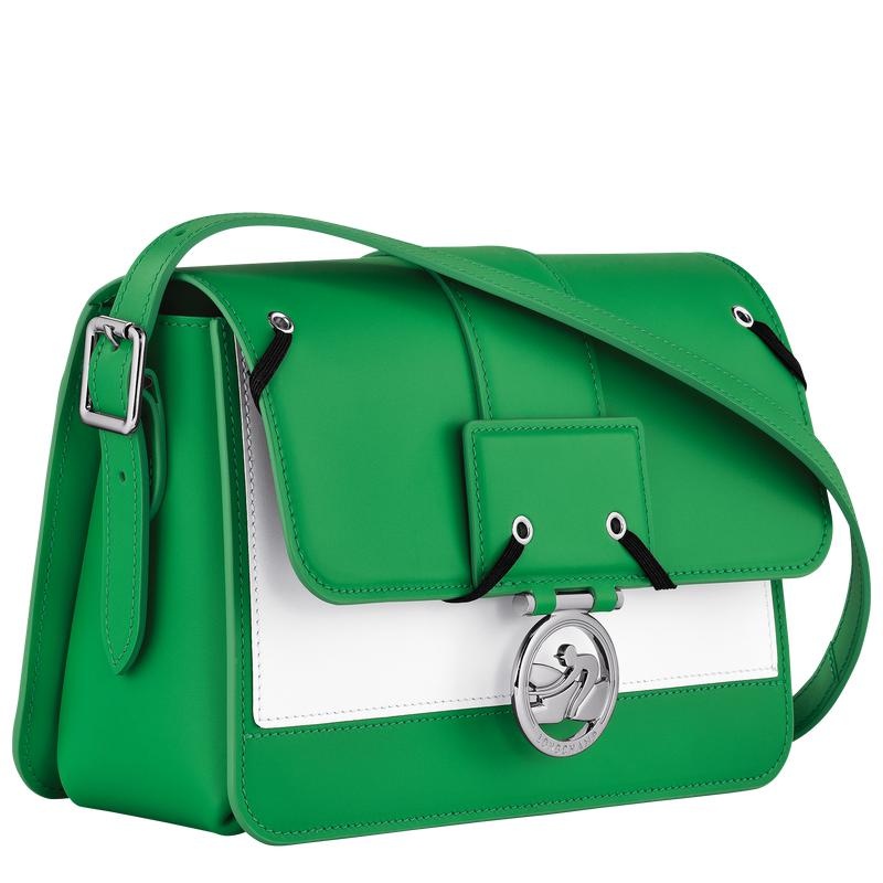 Lawn Green Longchamp Box-Trot M Women's Crossbody Bags | 80614-FSPO