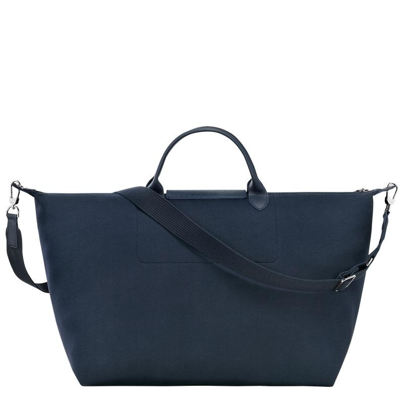 Navy Longchamp Le Pliage Collection Men's Travel Bags | 78325-HPWZ