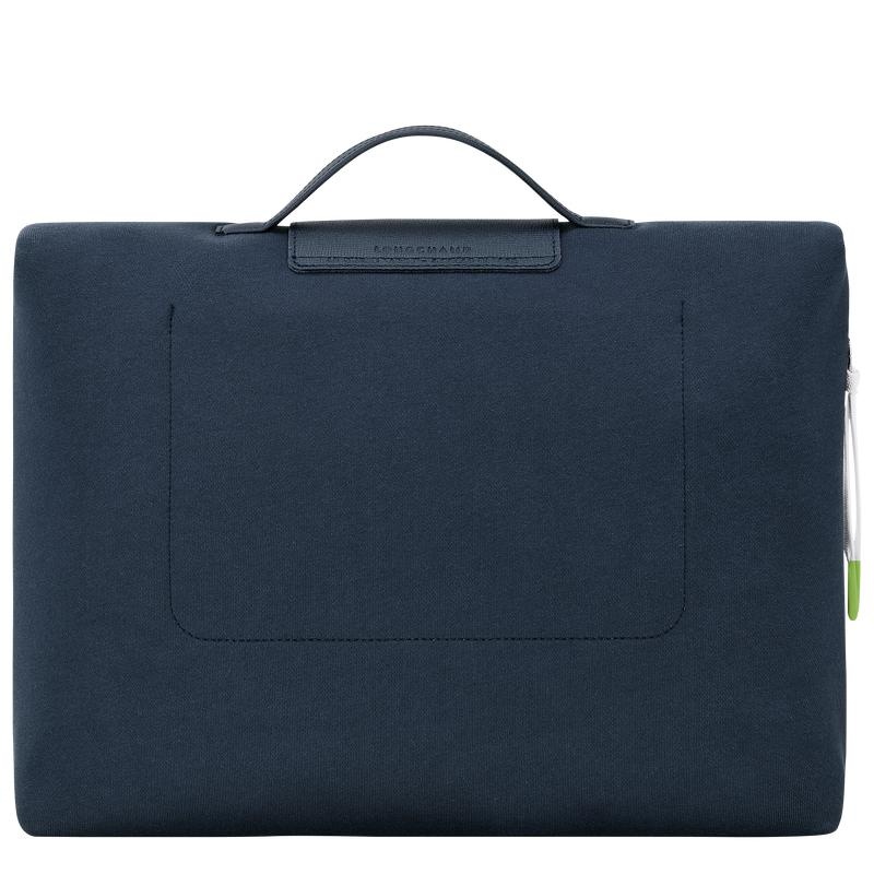 Navy Longchamp Le Pliage Collection Men's Briefcase | 86340-PWBT