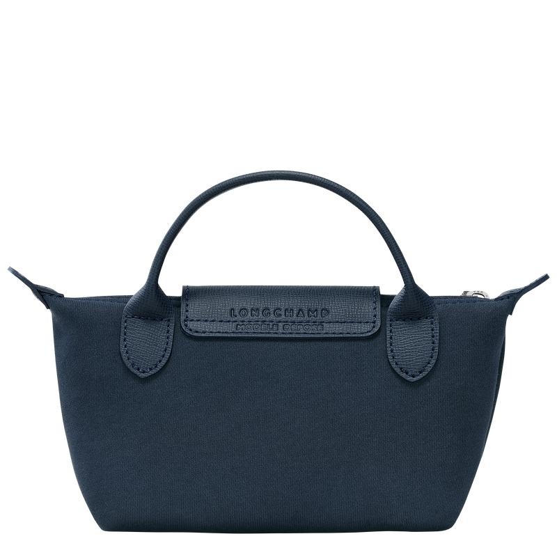 Navy Longchamp Le Pliage Collection Women's Pouches | 61047-SZID