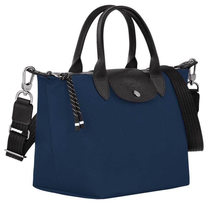 Navy Longchamp Le Pliage Energy S Women's Handbags | 41290-ZDTQ