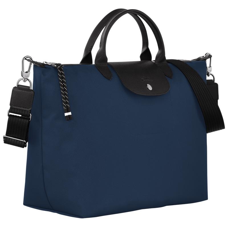 Navy Longchamp Le Pliage Energy XL Men's Handbags | 28147-VKMR