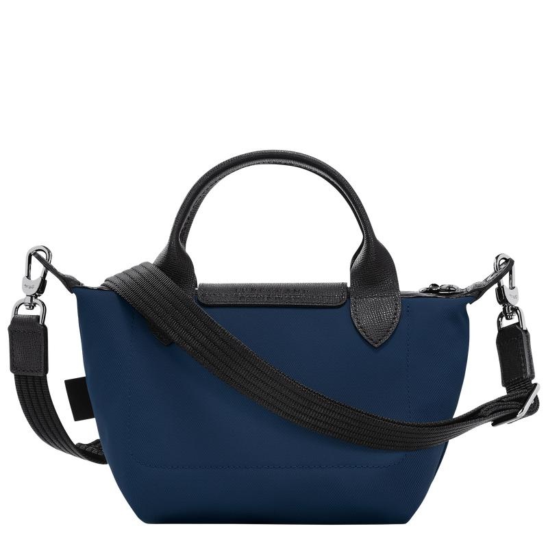 Navy Longchamp Le Pliage Energy XS Men's Handbags | 86725-RWOT