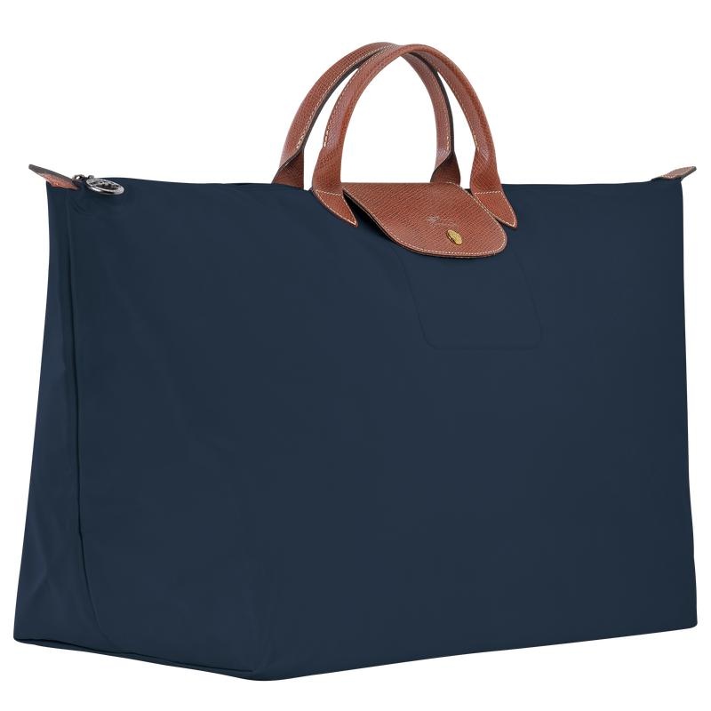 Navy Longchamp Le Pliage Original M Men's Travel Bags | 53489-SYMA