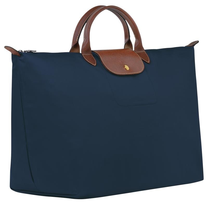 Navy Longchamp Le Pliage Original S Men's Travel Bags | 03192-RMUH