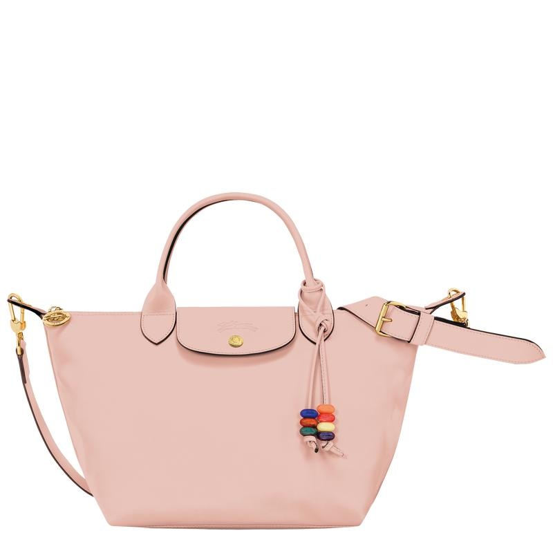 Nude Pink Longchamp Le Pliage Xtra S Women\'s Handbags | 03285-AGZY