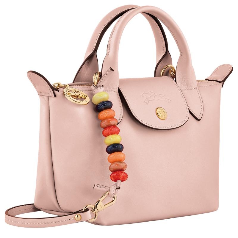 Nude Pink Longchamp Le Pliage Xtra XS Women's Handbags | 14032-XTYU