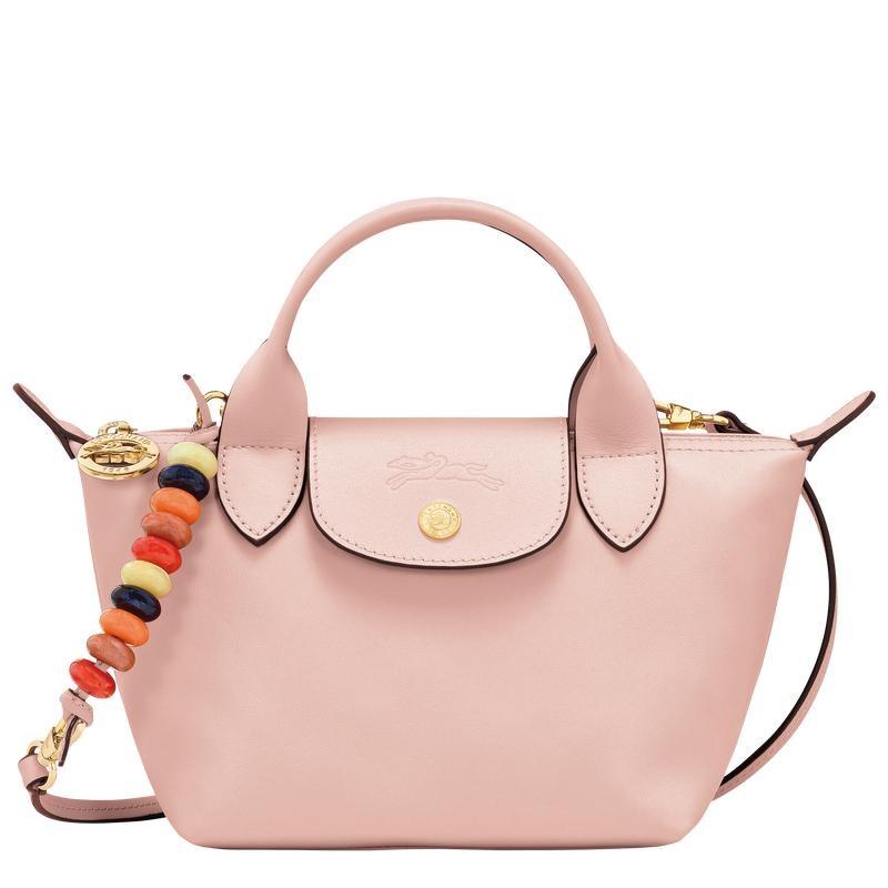 Nude Pink Longchamp Le Pliage Xtra XS Women\'s Handbags | 14032-XTYU