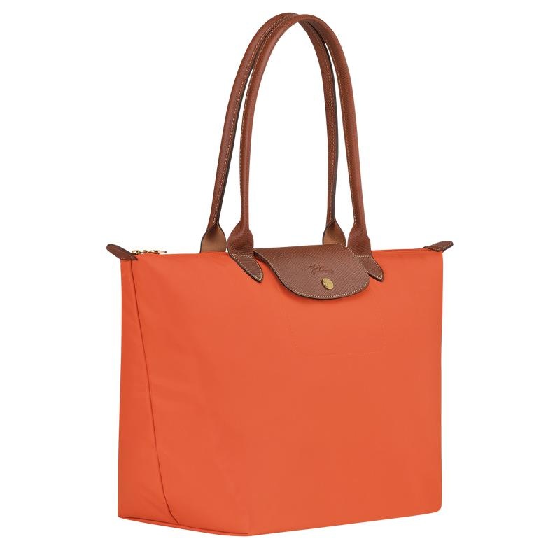 Orange Longchamp Le Pliage Original L Women's Tote Bag | 90126-DRSU