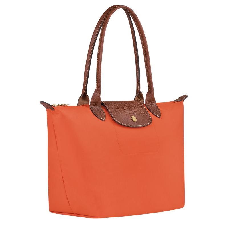 Orange Longchamp Le Pliage Original M Women's Tote Bag | 26358-VBDQ