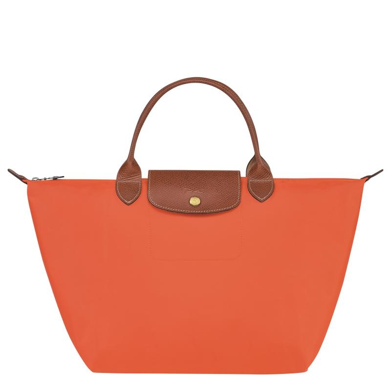 Orange Longchamp Le Pliage Original M Women\'s Handbags | 63914-TGNW