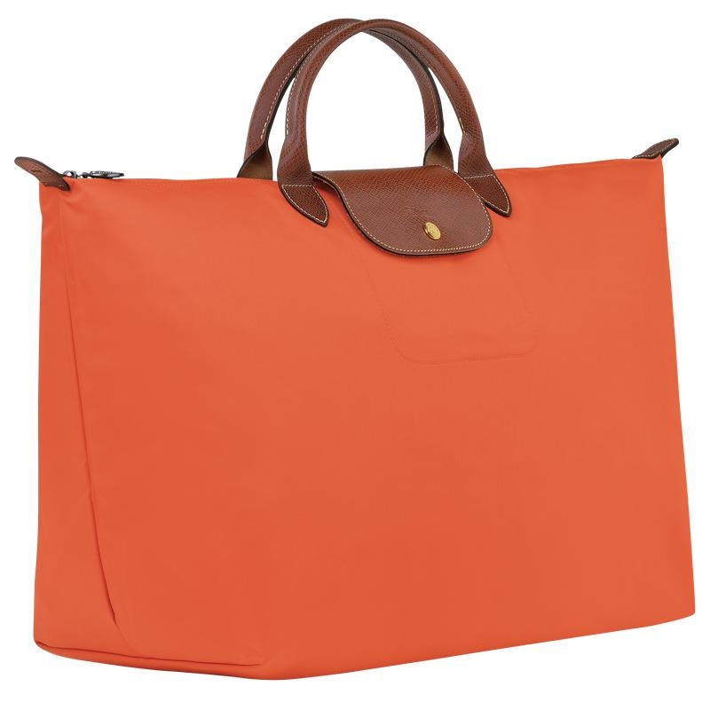 Orange Longchamp Le Pliage Original S Men's Travel Bags | 26307-BMSY