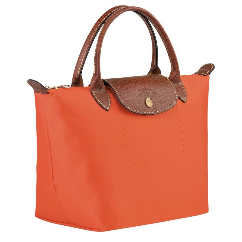 Orange Longchamp Le Pliage Original S Women's Handbags | 47653-QAMG