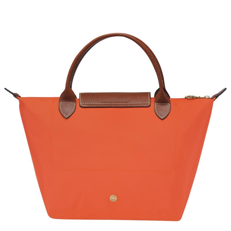 Orange Longchamp Le Pliage Original S Women's Handbags | 47653-QAMG