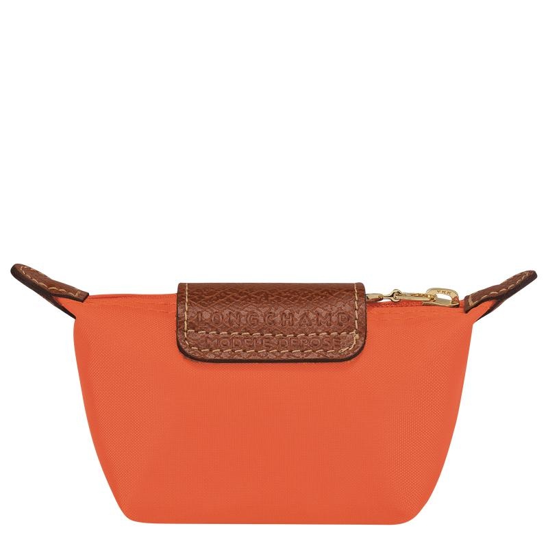 Orange Longchamp Le Pliage Original Women's Coin Purses | 09712-WSEX