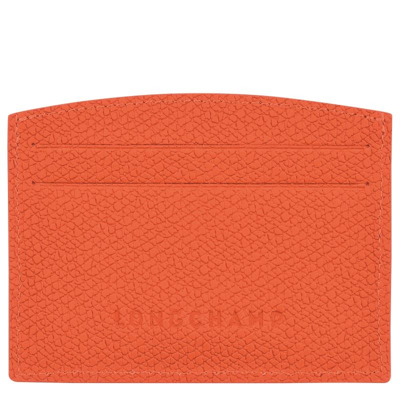 Orange Longchamp Roseau Women's Cardholders | 02697-TIXD