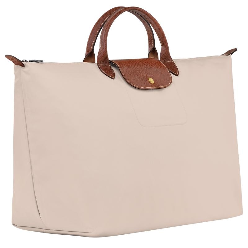 Paper White Longchamp Le Pliage Original S Women's Travel Bags | 48623-KCGT