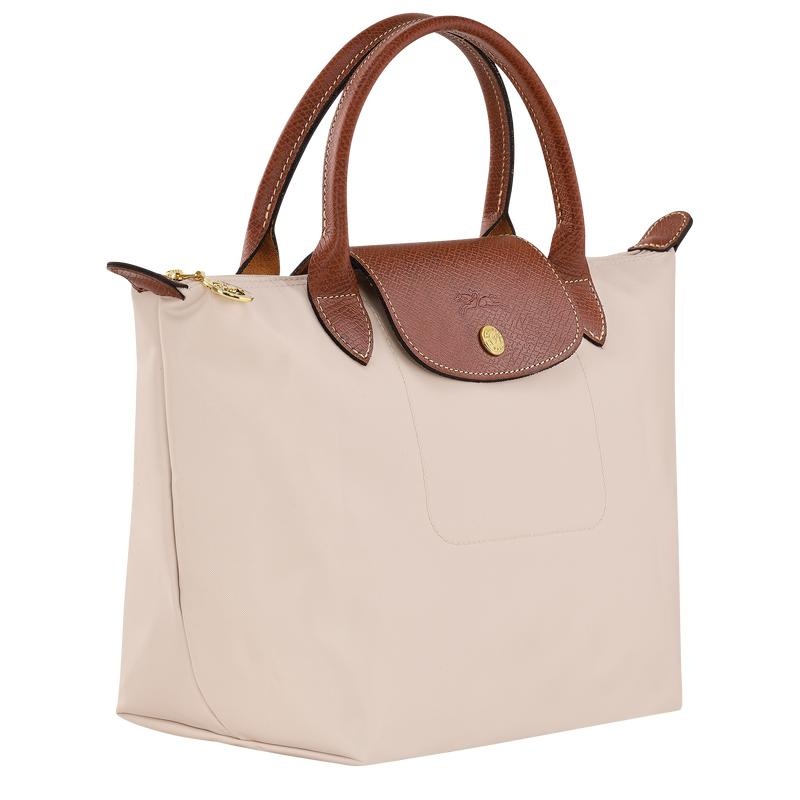 Paper White Longchamp Le Pliage Original S Women's Handbags | 80247-QKMH