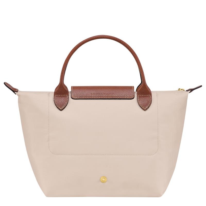 Paper White Longchamp Le Pliage Original S Women's Handbags | 80247-QKMH