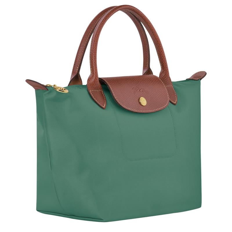 Sage Green Longchamp Le Pliage Original S Women's Handbags | 37169-YKPS