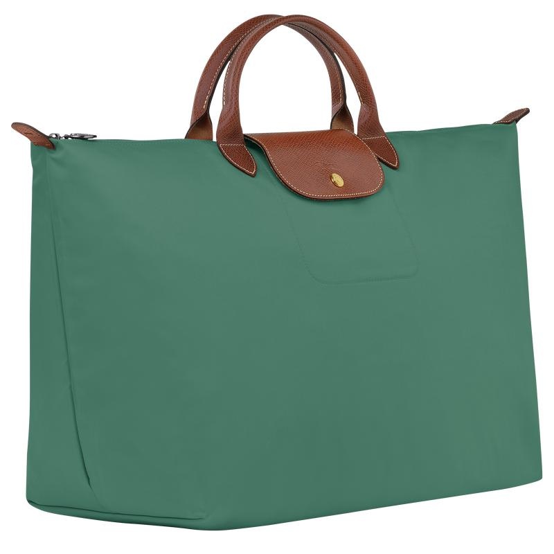 Sage Green Longchamp Le Pliage Original S Men's Travel Bags | 09415-CMJV