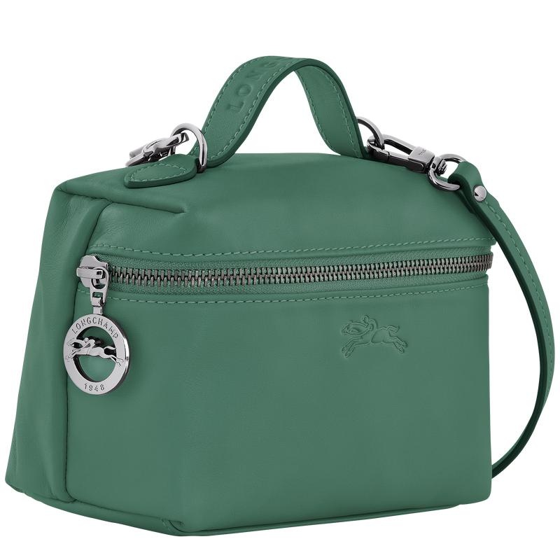 Sage Green Longchamp Le Pliage Xtra XS Vanity Women's Crossbody Bags | 36195-TBGH