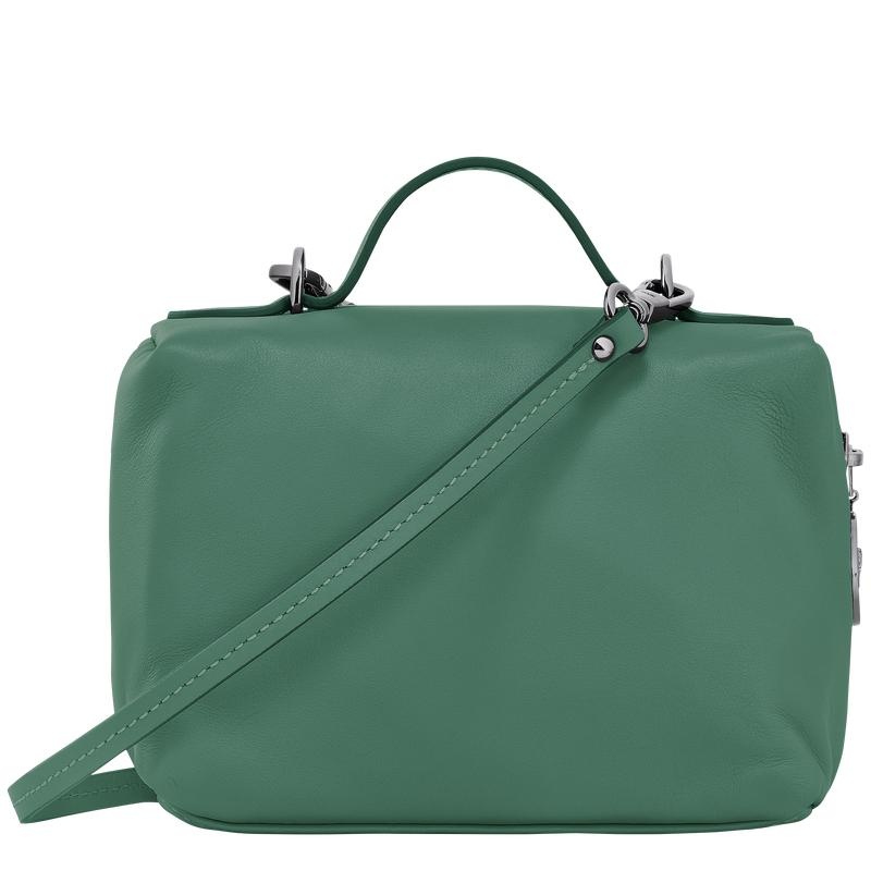 Sage Green Longchamp Le Pliage Xtra XS Vanity Women's Crossbody Bags | 36195-TBGH