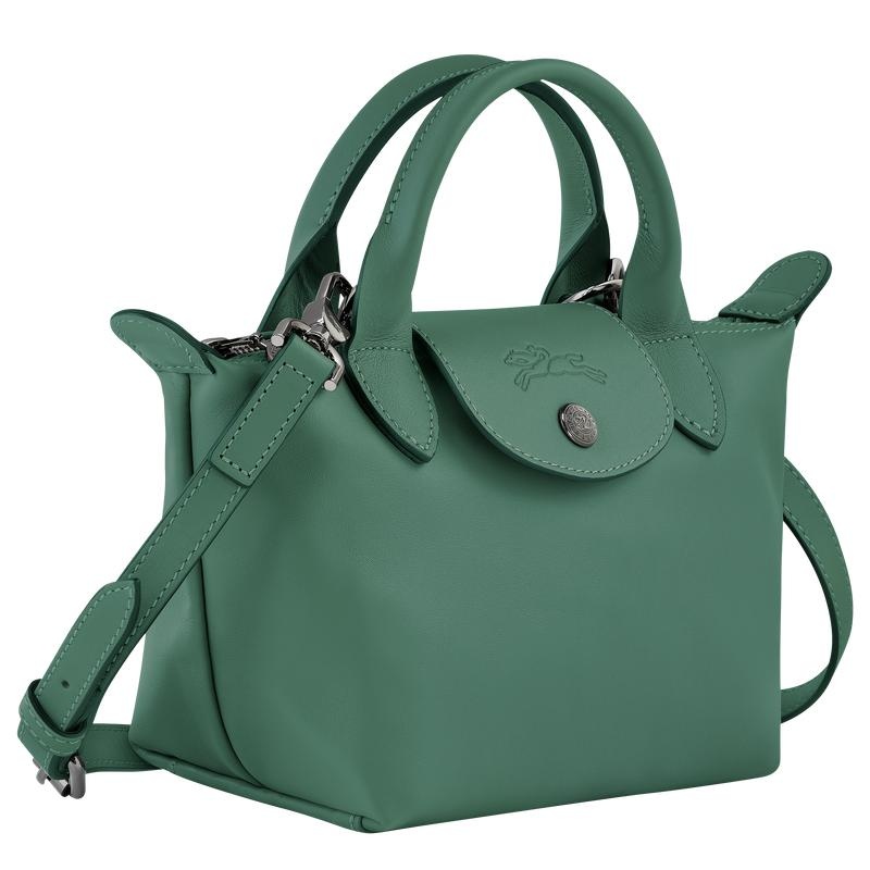 Sage Green Longchamp Le Pliage Xtra XS Women's Handbags | 67241-KUAD