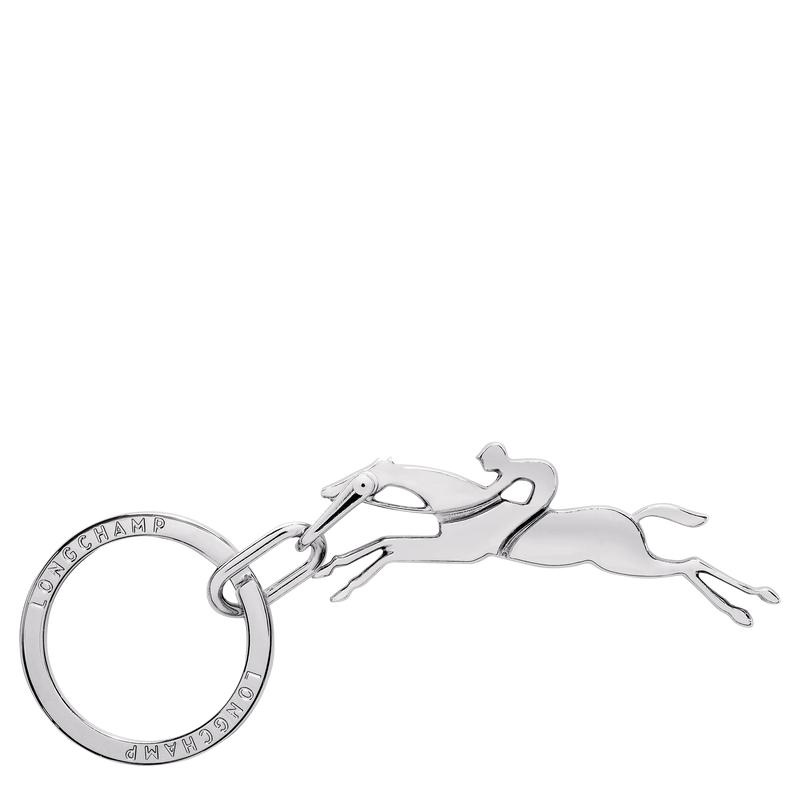 Silver Longchamp Cavalier Women\'s Key Rings | 23019-JEGF