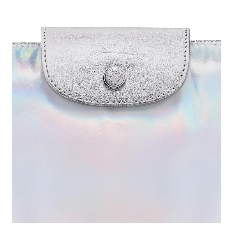 Silver Longchamp Le Pliage Collection XS Women's Crossbody Bags | 70241-CAIJ