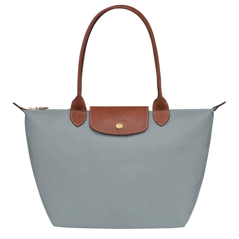 Steel Grey Longchamp Le Pliage Original M Women\'s Tote Bag | 51034-HNEP