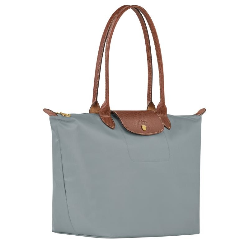 Steel Grey Longchamp Le Pliage Original L Women's Tote Bag | 93465-CETJ