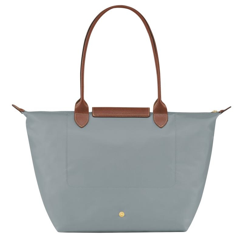 Steel Grey Longchamp Le Pliage Original L Women's Tote Bag | 93465-CETJ