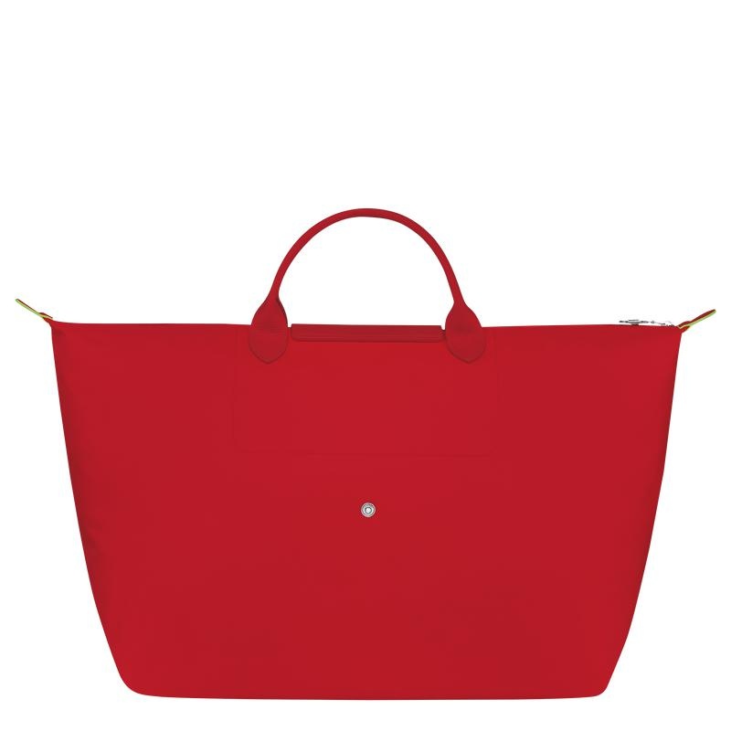 Tomato Red Longchamp Le Pliage Green S Women's Travel Bags | 35207-EDLB