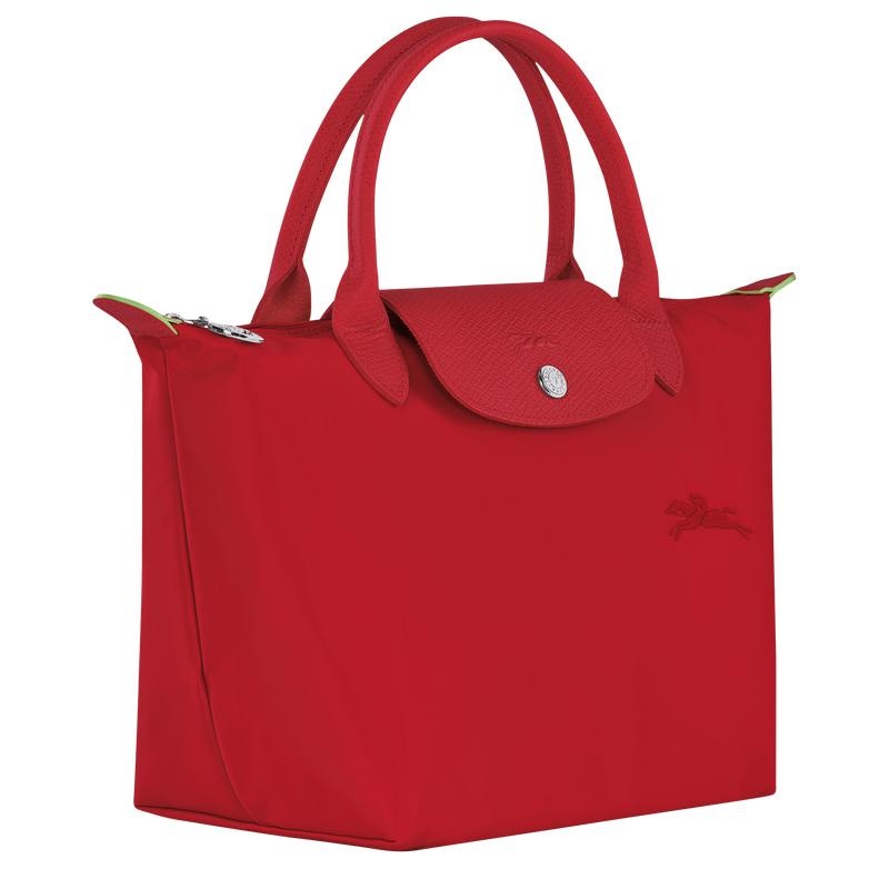 Tomato Red Longchamp Le Pliage Green S Women's Handbags | 49167-KWIF