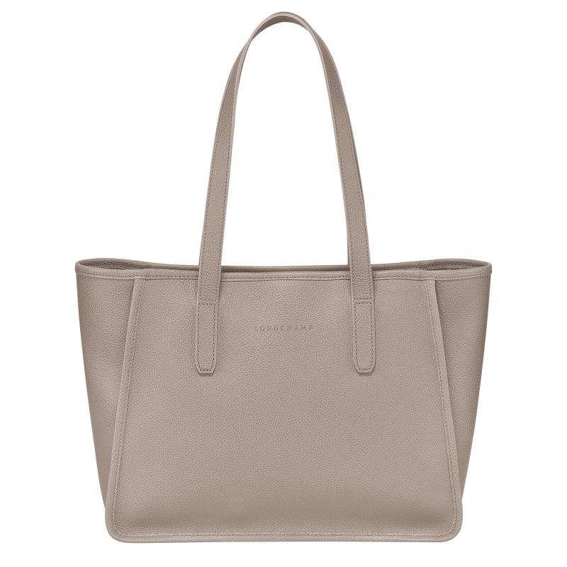 Turtledove Grey Longchamp Le Foulonné L Women\'s Tote Bag | 95608-CSPM