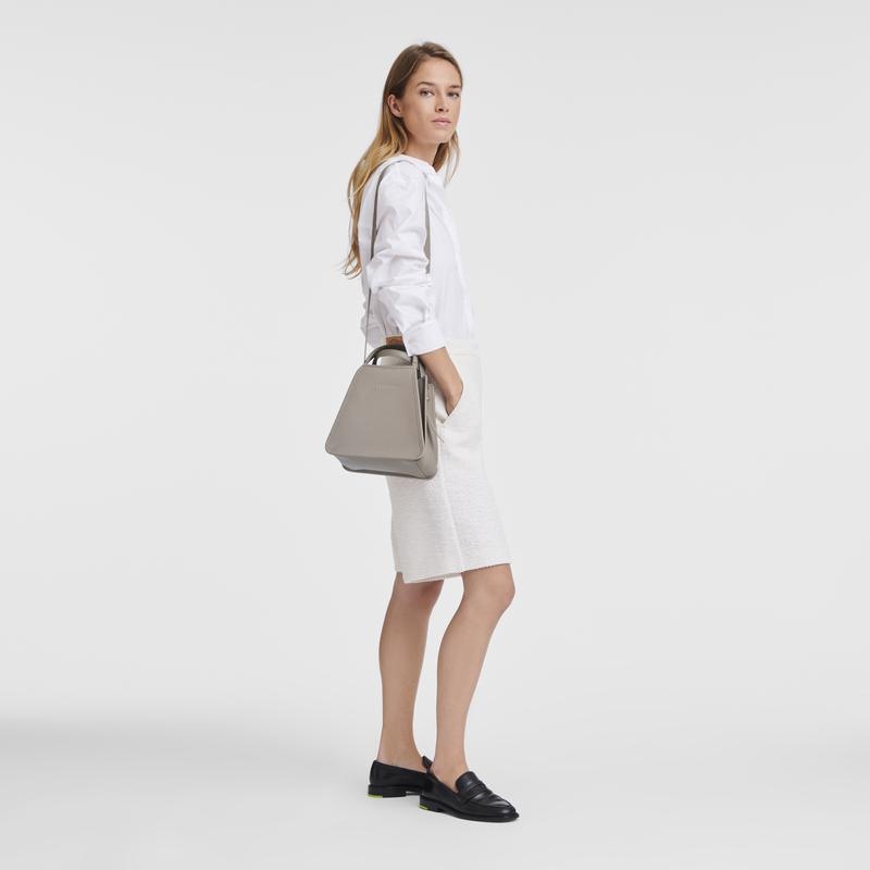 Turtledove Grey Longchamp Le Foulonné S Women's Handbags | 65127-BUHT