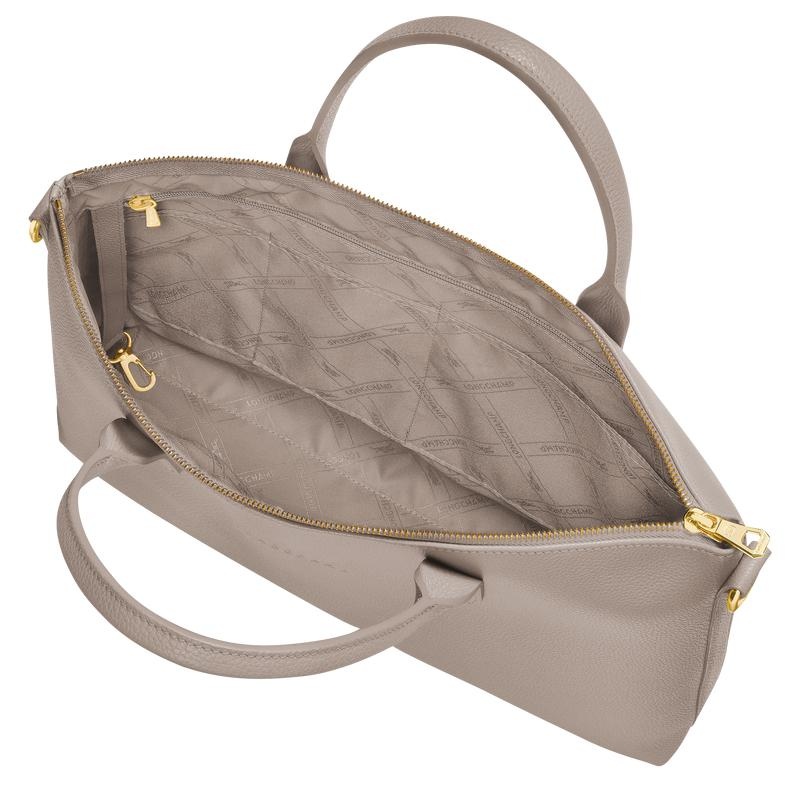 Turtledove Grey Longchamp Le Foulonné S Women's Briefcase | 12403-EFSJ