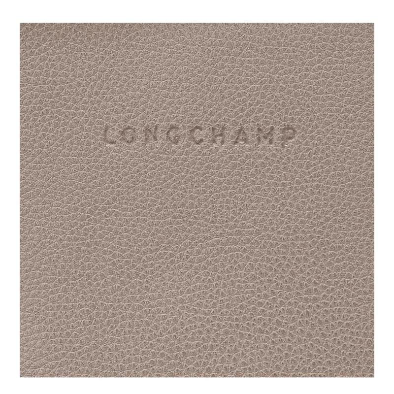 Turtledove Grey Longchamp Le Foulonné Women's Backpacks | 40628-AFIV