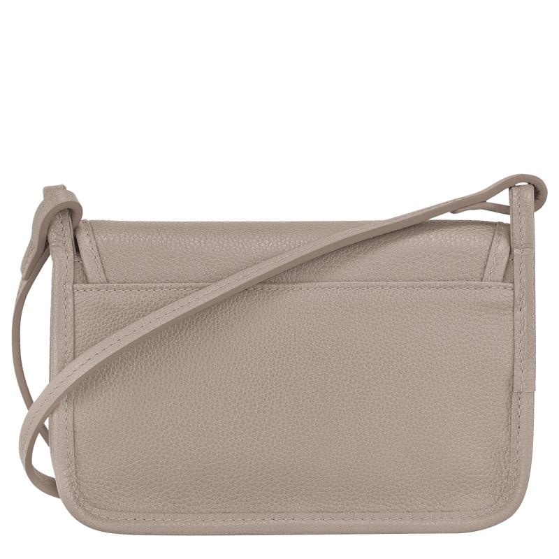 Turtledove Grey Longchamp Le Foulonné XS Women's Clutch Purse | 85163-THPM