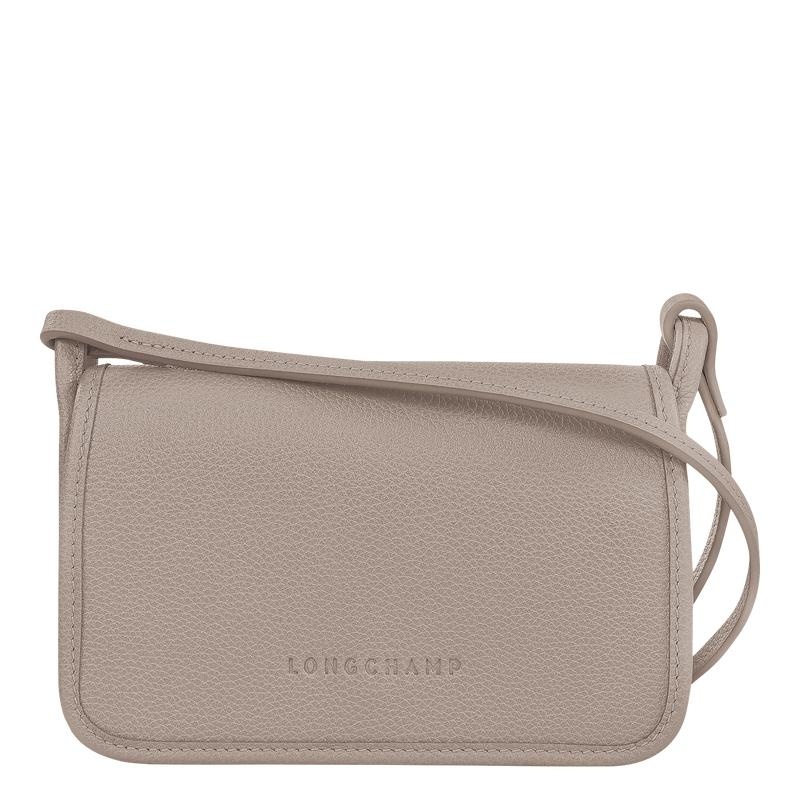 Turtledove Grey Longchamp Le Foulonné XS Women\'s Clutch Purse | 85163-THPM